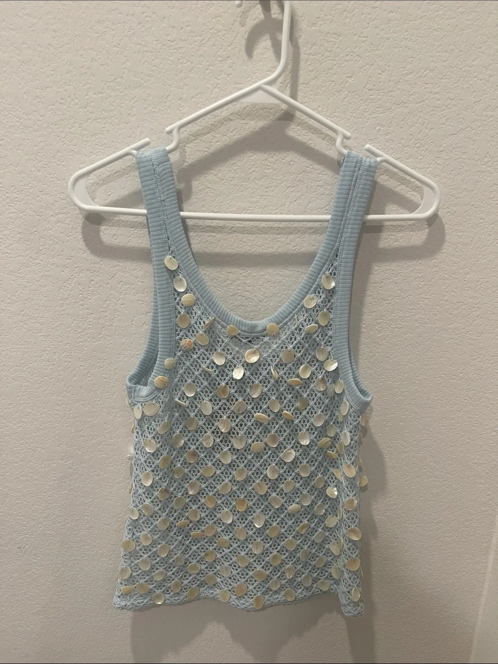 J. Crew open knit